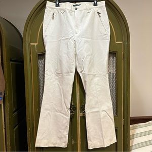 VINTAGE RALPH LAUREN white denim jeans size 12